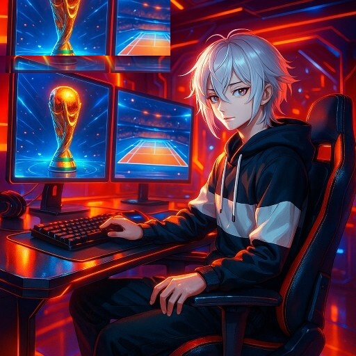 Imagem promocional da AJWIN mostrando a plataforma e suas vantagens